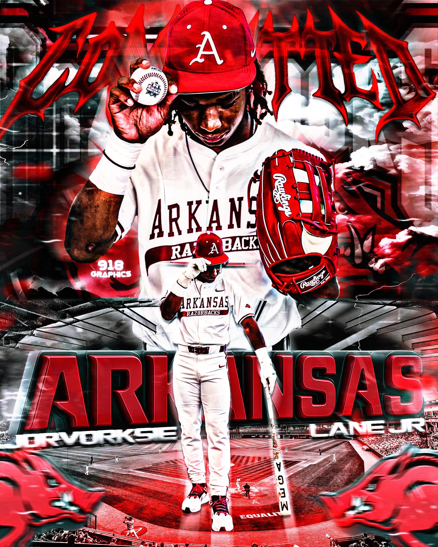 Fully Customized Baseball Edit